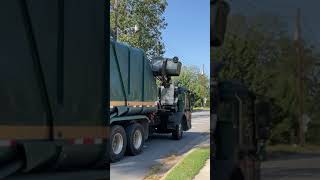 Mack LR Heil Rapid Rail Garbage Truck #shorts #littlerockarkansas #garbagetruck