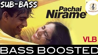 Pachai Nirame Song | BASS BOOSTED | Madhavan | AR Rahman | Alaipayuthey Songs | Ashwin Bass