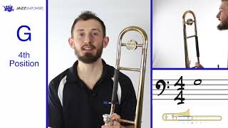 Beginner Jazz Trombone:  Lesson #4 - Last 3 Notes to Bb Major Scale