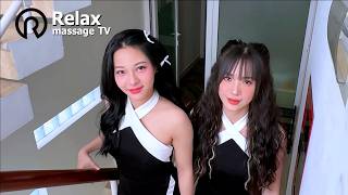 Two of the most beautiful masseuses! Legendary masseuses in the barbershop! / Vietnam massage