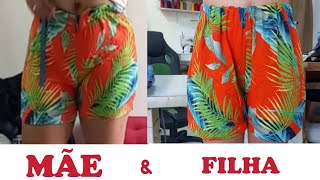 Shorts, Feito de Tecido de  Viscose do Jeito Fácil de Fazer