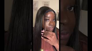 Lace Closure Wig Install   #shorts