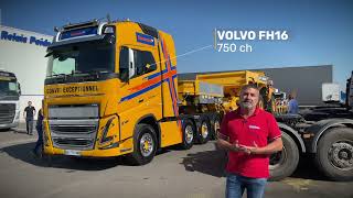 Essai camion : Volvo FH16 750 convoi exceptionnel