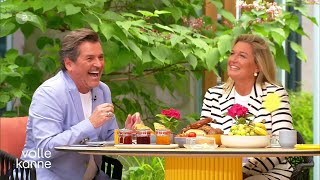 Thomas Anders & Claudia Weidung-Anders in TV Magazin "Volle Kanne" - 29 August 2024