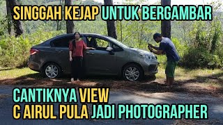 Sempat Singgah Bergambar Masa Balik KG Sehari Sebelum Raya