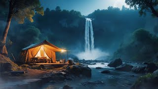 Waterfall of Tranquility: Beautiful Music and Nature Sounds for ASMR Relaxation