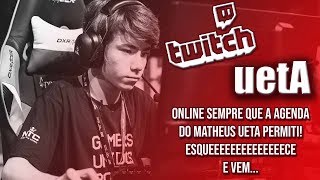 uetA ON NA TWITCH | BRAÇO DIREITO COM FÃ  | #uetA