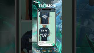 TESTIMONI CUSTOMER CALISTA JERSEY | PRODUSEN JERSEY TERPERCAYA  #kaos #jerseymurah #bajudesign