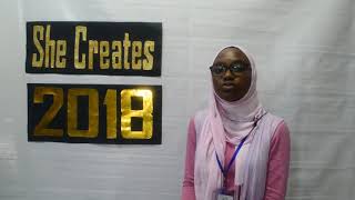 SheCreates 2018 Lagos-Mainland Camp - Alumnae Testimonial