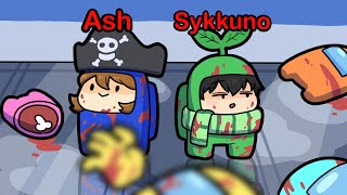 Among Us but Sykkuno and I wipe the lobby as impostors (jester mod)