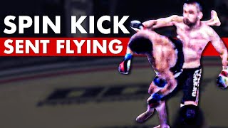 Spin Kicker Gets Countered - Flying KO - Indie MMA Highlights: Caposa's Corner