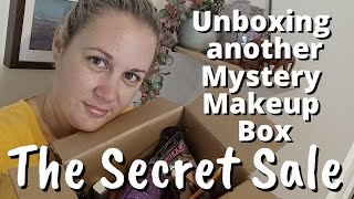 MYSTERY MAKEUP BOX UNBOXING 2021 | The Secret Sale