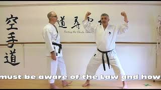 Yama uke Bunkai Strategies 2023 week 11 koryu karate oyo jutsu