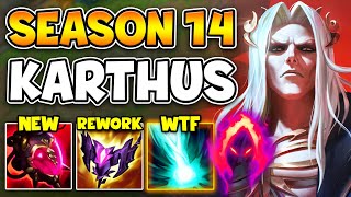 KARTHUS ULT CAN CRIT IN SEASON 14! THIS CHAMP IS GOING TO BE A MONSTER!