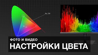 НАСТРОЙКИ ЦВЕТА. Калибровка, цветовое пространство sRGB, AdobeRGB, rec709, гамма, битность, HDR.