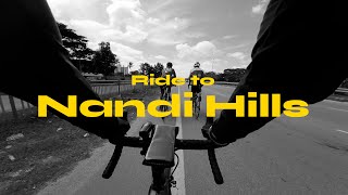 Cycling to Nandi Hills, Bangalore | Polygon Strattos s4 | DJI Action 3