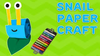 Easy paper toys | How To Make Easy Paper SNAIL | Easy paper crafts #shorts #viral #shortvideo