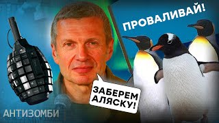 Українські БПЛА бомблять МОСКВУ, а Соловйов Мріє ПРО АЛЯСКУ | Антизомбі