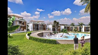 A SEASIDE RETREAT. BRAND NEW VILLAS AND APARTMENTS WITH COMMUNAL POOL IN BAHCELI- PW0070