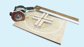 Приспособление для фрезерования эллипсов. Router jig for making ellipses