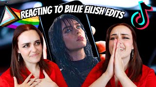 Reacting to BILLIE EILISH TIK TOK EDITS Again…