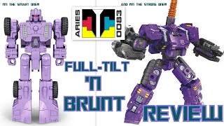 S8 E22 Full-Tilt/Brunt - Transformers Titans Return/War For Cybertron SIEGE Deluxe Figure Review