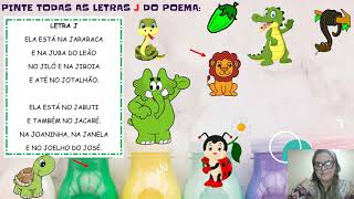 LETRA J - EDUCAÇÃO INFANTIL