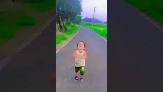 Little Cute Baby❤️Angel |#cute#cutebaby#babygirl#girl#dance#running#road#shortsfeed#viral#shorts