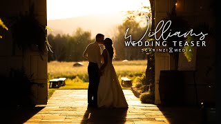 Williams Wedding Teaser | The Farm at Cottrell Lake | Union Dale, PA