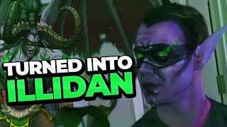 DJARII TURNED ME INTO ILLIDAN FOR CHARITY!