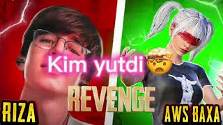 Riza vs AWS BAXA javob o'yini revenge kim yutdi😱 Eng yahshi comentariyaga Rp❤️