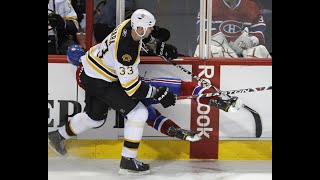 Zdeno Chara Max Pacioretty Hit -Boston Bruins Montreal Canadiens-March 8, 2011