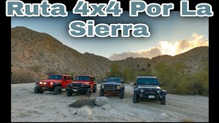 De nuevo en la Sierra, Ruta 4x4 Por La Sierra Cucapa,Mexicali Paseando en la #Jeep CherokeeLa Safari