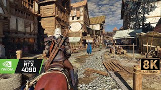 [8K60+] The Witcher 3: NG VGX modded Ultra graphics - Beyond all Limits - 100+Mods