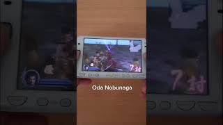 Oda Nobunaga Gameplay Geki Sengoku Musou Hack Slash Bash PSP PlayStation Portable Samurai Warriors