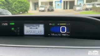 2021 Toyota Prius (4th Gen, XW50 Facelift) (Petrol-Hybrid) (Startup & Shutdown Sequence)