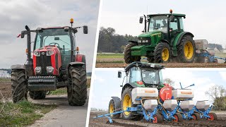 ☆Uprawa i Siew Kukurydzy 2022 w GR Kaczmarzyk 🇵🇱 ☆ Kubota M5091 & John Deere 5080M ☆㋡