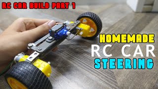 How to make RC car steering system (Part 1) 🤩💡🔥🔥