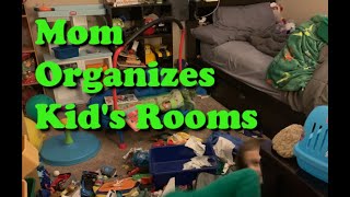 Organizing the kids rooms