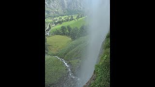 Behind The Waterfall In Lauterbrunnen / Hinter Dem Wasserfall