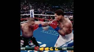 Tank Davis vs Pitbull Cruz round 1 #boxing #boxingknockout #gervontadavis #isaaccruz