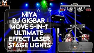 MIYA DJ GigBar Move 5-in-1 Ultimate Effect stage lights