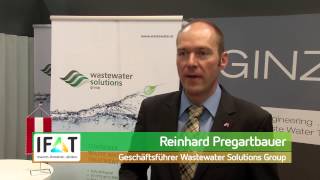 Innovationen in Zeiten von Wasserknappheit - IFAT 2014