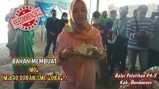 Bahan & Cara Pembuatan MOL (Mikro Organisme Lokal)