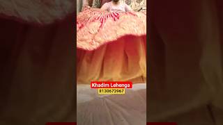 Cheapest Price Bridal Lehenga Latest Design Dehli Chandni Chowk #khadim_lehenga