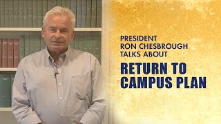 President Chesbrough on Cazenovia College's Fall 2020 Return To Campus