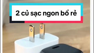 Chia sẻ ae 2 củ sạc nhanh 20W 30W tốt ngon bổ rẻ cho iPhone