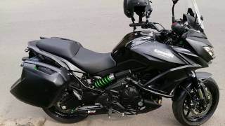 Kawasaki Versys 650 2016 With Mivv Suono Black Full Exhaust System