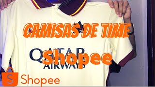 Camisa de time shopee