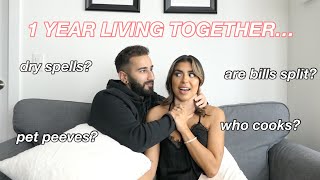 Couples Q&A: Our Truth About Living Together | 1-Year Check-In